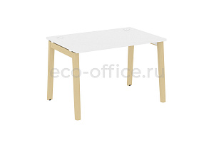 Стол письменный ONIX WOOD OW.SP-2.8 Белый Бриллиант / Дуб Светлый фото