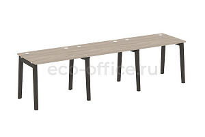 Рабочая станция на 3 рабочих места ONIX WOOD OW.RS-3.1.7 Дуб Аттик / Дуб Тёмный фото