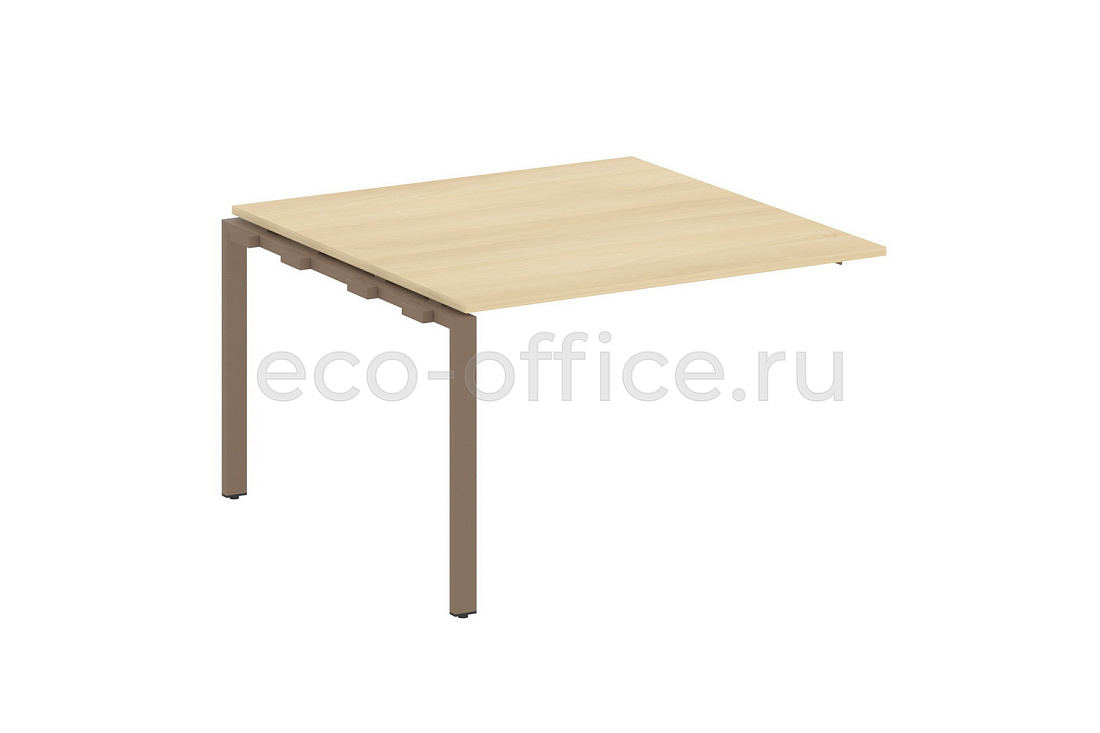 Проходной наборный элемент переговорного стола METAL SYSTEM STYLE БП.ППРГ-2 Акация Лорка / Мокко металл  стоимость