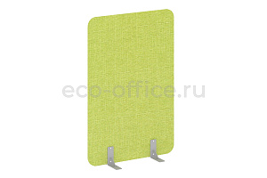 Перегородка на опорах с фетровыми подпятниками R-LINE SOFT AP.F-100-150 Рогожка Romeo 01 / Серый металл фото