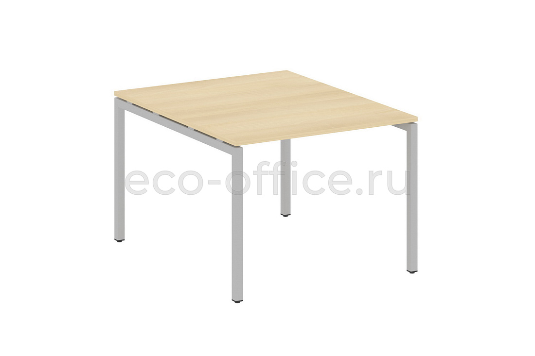 Стол переговорный (1 столешница) METAL SYSTEM QUATTRO 4x4 40БП.ПРГ-1.1 Акация Лорка / Серый металл  стоимость
