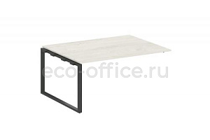 Проходной наборный элемент переговорного стола METAL SYSTEM STYLE БО.ППРГ-4 Дуб Наварра / Антрацит металл фото