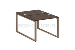Рабочая станция METAL SYSTEM STYLE БО.РАС-СП-2.1 Венге Цаво / Мокко металл фото