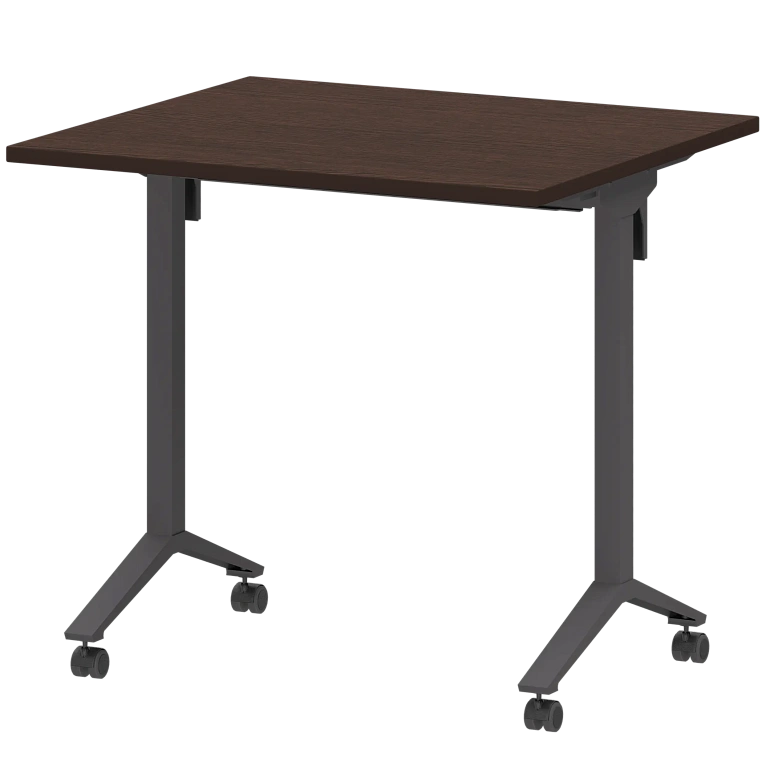 стол мобильный складной protech мб22-80.70 дуб венге/антрацит фото