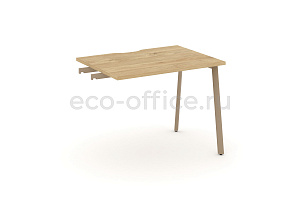 Стол приставка к опорным тумбам ESTETICA ES.SPR-1-VP Тиквуд Светлый фото