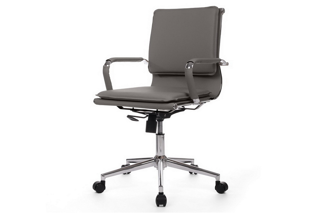 Кресло RV Chair HUGO 6003-2SE Серая экокожа  стоимость