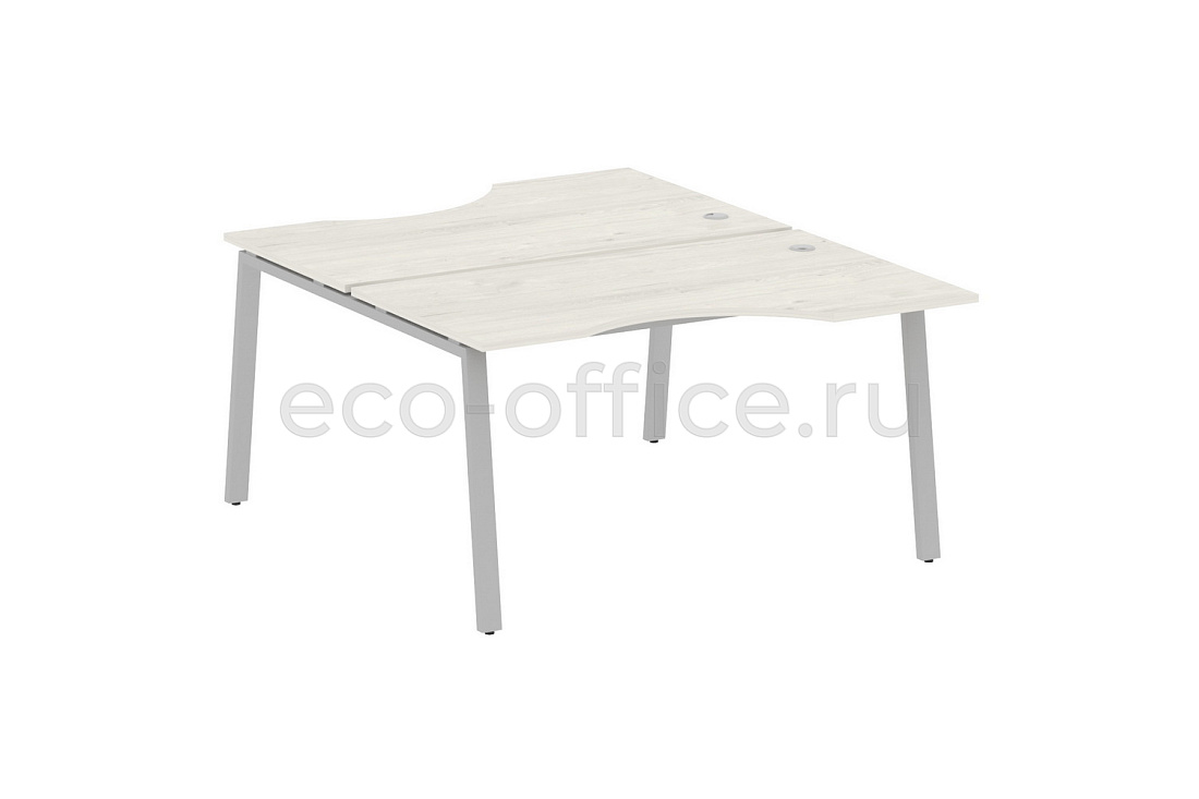 Рабочая станция криволинейная METAL SYSTEM STYLE БА.РАС-СА-2.2 Дуб Наварра / Серый металл  стоимость