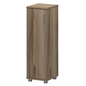 Стеллаж низкий узкий закрытый Protech "НТ-440;НТ-601" Дуб сафари фото