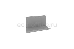 Кабель-канал горизонтальный KKG-20 Серый металл фото