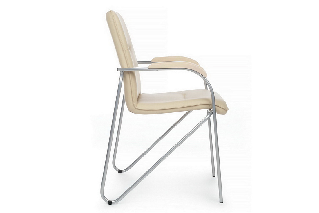 конференц-кресло rv chair самба smb-03 бежевая экокожа фото