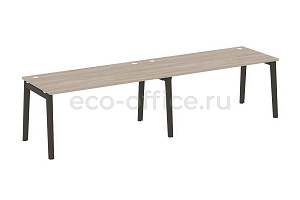 Рабочая станция на 2 рабочих места ONIX WOOD OW.RS-2.4.8 Дуб Аттик / Дуб Тёмный фото