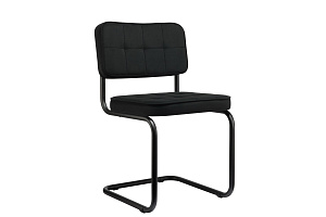 Комплект конференц-кресел ECO-CHAIR COLOMBO Comfort CLM-05 Чёрный велюр / Черный металл фото