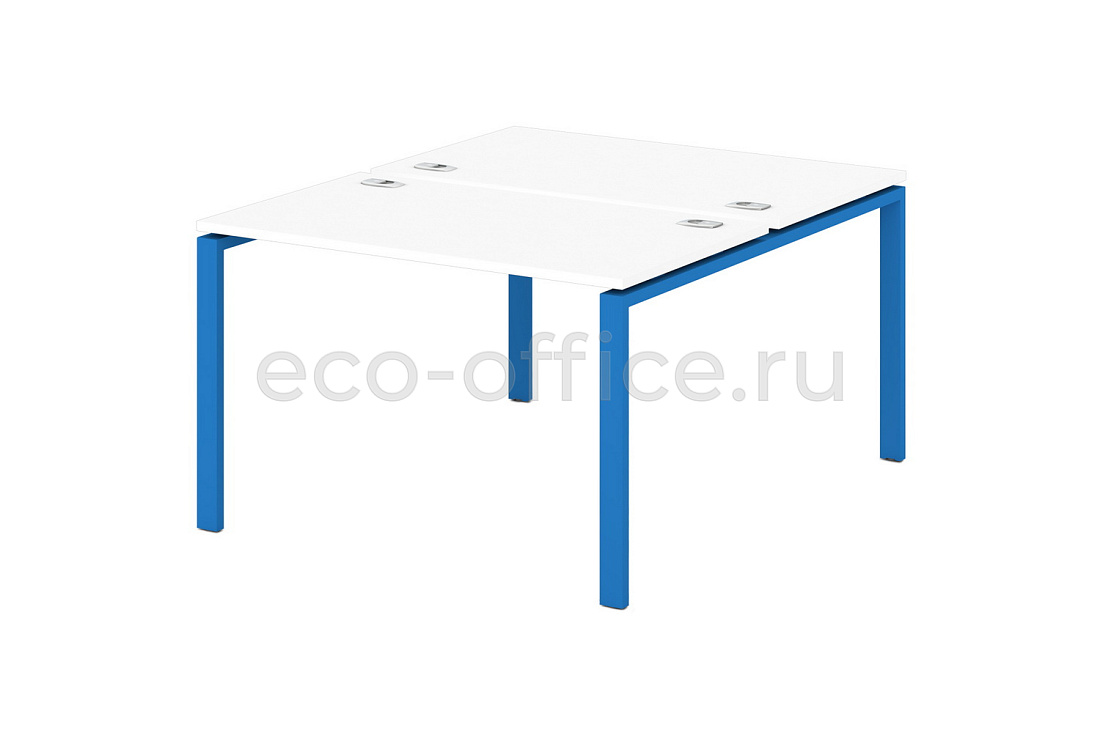 Стол-тандем на металлокаркасе 60*30 SENTIDA COLOR S-41 Голубика  стоимость