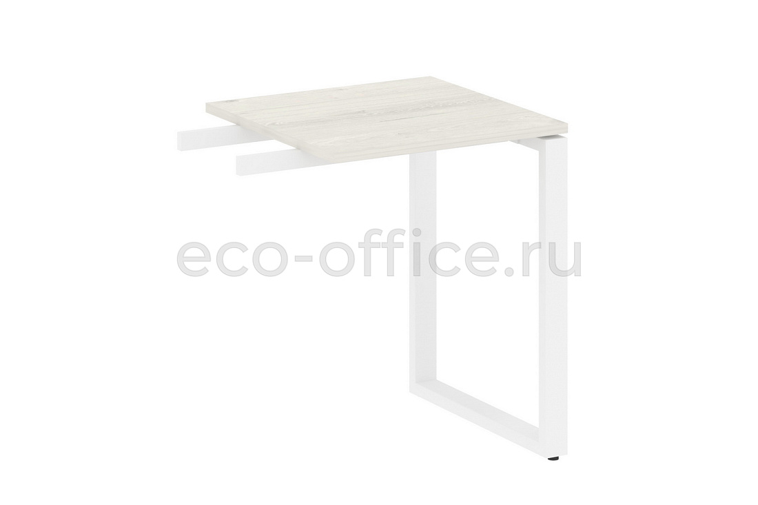 Приставной элемент на О-образном м/к METAL SYSTEM STYLE БО.ПР-1 Дуб Наварра / Белый металл  стоимость
