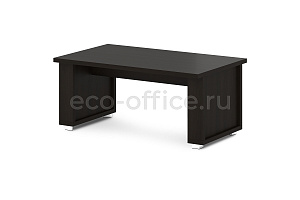 Стол для переговоров GRACE L-102 Дуб Линдберг тёмный фото