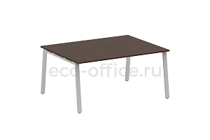 Стол переговорный (1 столешница) METAL SYSTEM STYLE БА.ПРГ-1.4 Венге Цаво / Серый металл фото