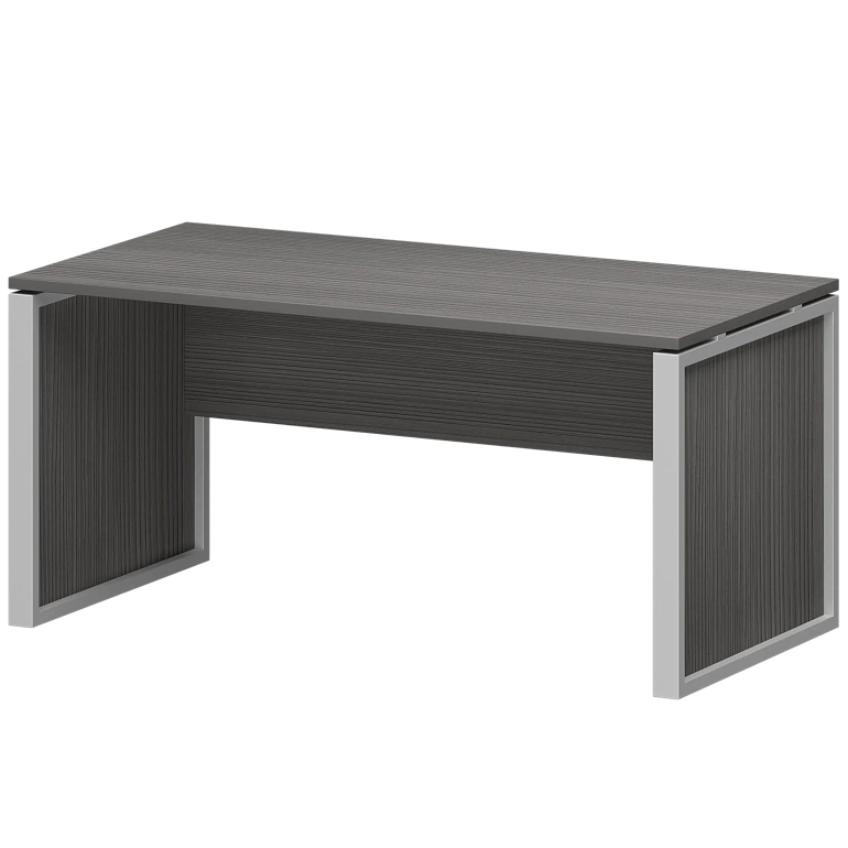 стол руководителя protech нтм-160 лиственница/металлик фото