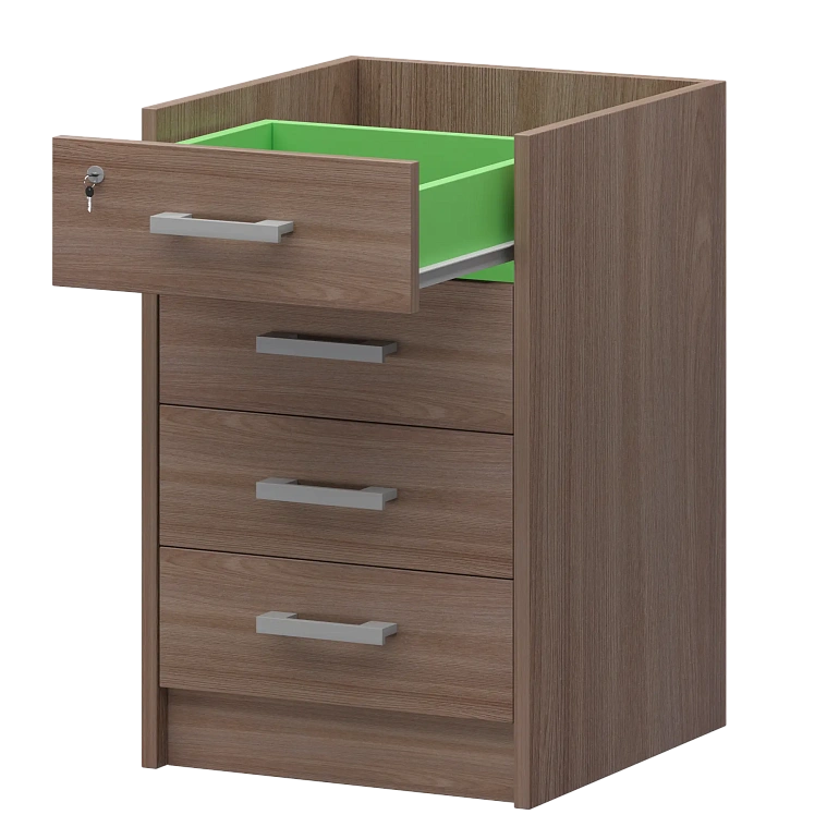 корпус тумбы приставной protech ат-05 темный шимо фото