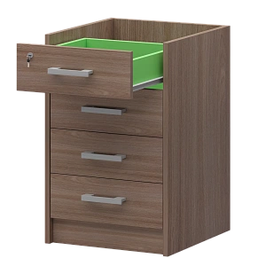 Корпус тумбы приставной Protech АТ-05 Темный шимо фото