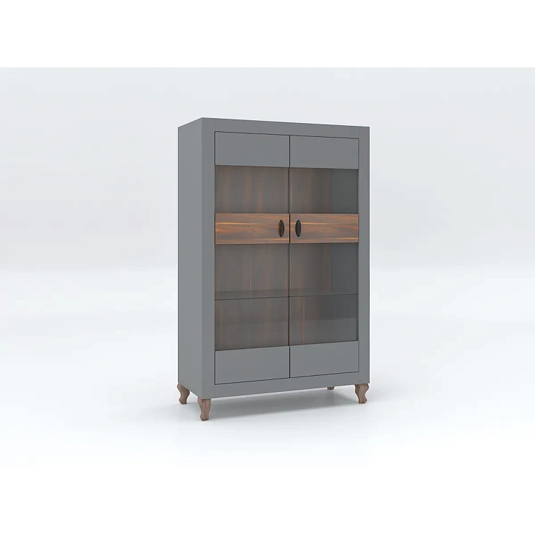 шкаф-витрина protech км-31 оникс/yosemite фото