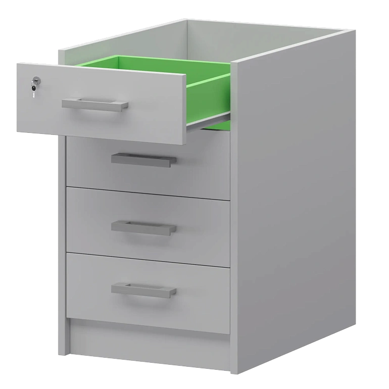 корпус тумбы приставной protech ат-07 белый фото