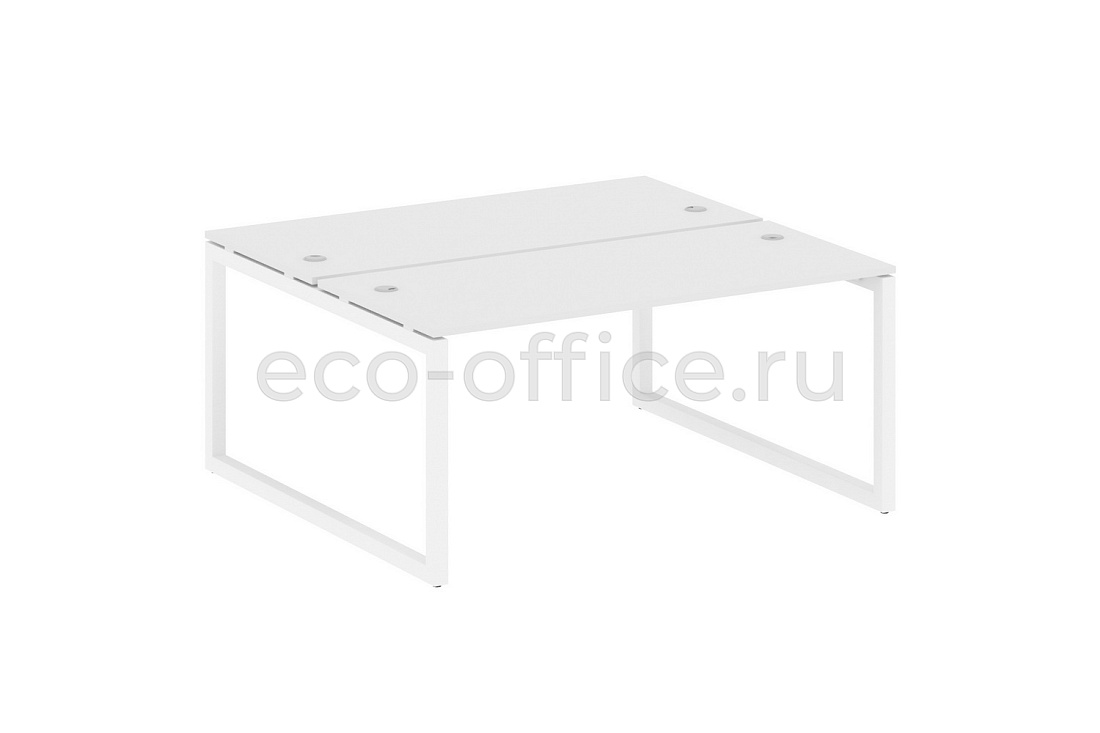 Рабочая станция METAL SYSTEM QUATTRO 5x5 50БО.РАС-СП-2.4 Белый / Белый металл  стоимость