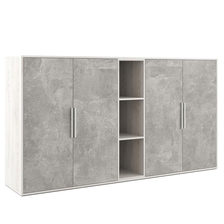 шкаф средний 4 створки, с нишей b-tone btn36153231 фото