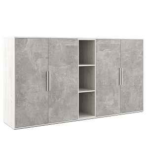 Шкаф средний 4 створки, с нишей B-tone BTN36153231 фото