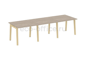 Стол переговорный (3 столешницы) ONIX WOOD OW.PRG-3.1 Дуб Аттик / Дуб Светлый фото