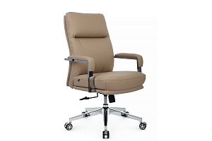 Кресло RV Chair LEON-M B916 Бежевая экокожа фото