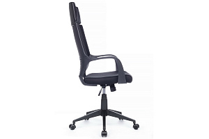 Кресло RV Chair IQ RV 8989 Чёрный пластик / Чёрная ткань фото
