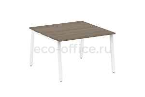 Стол переговорный (1 столешница) METAL SYSTEM STYLE БА.ПРГ-1.2 Вяз Благородный / Белый металл фото