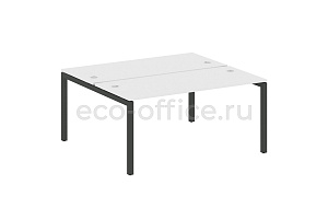 Рабочая станция METAL SYSTEM QUATTRO 5x5 50БП.РАС-СП-2.4 Белый / Антрацит металл фото