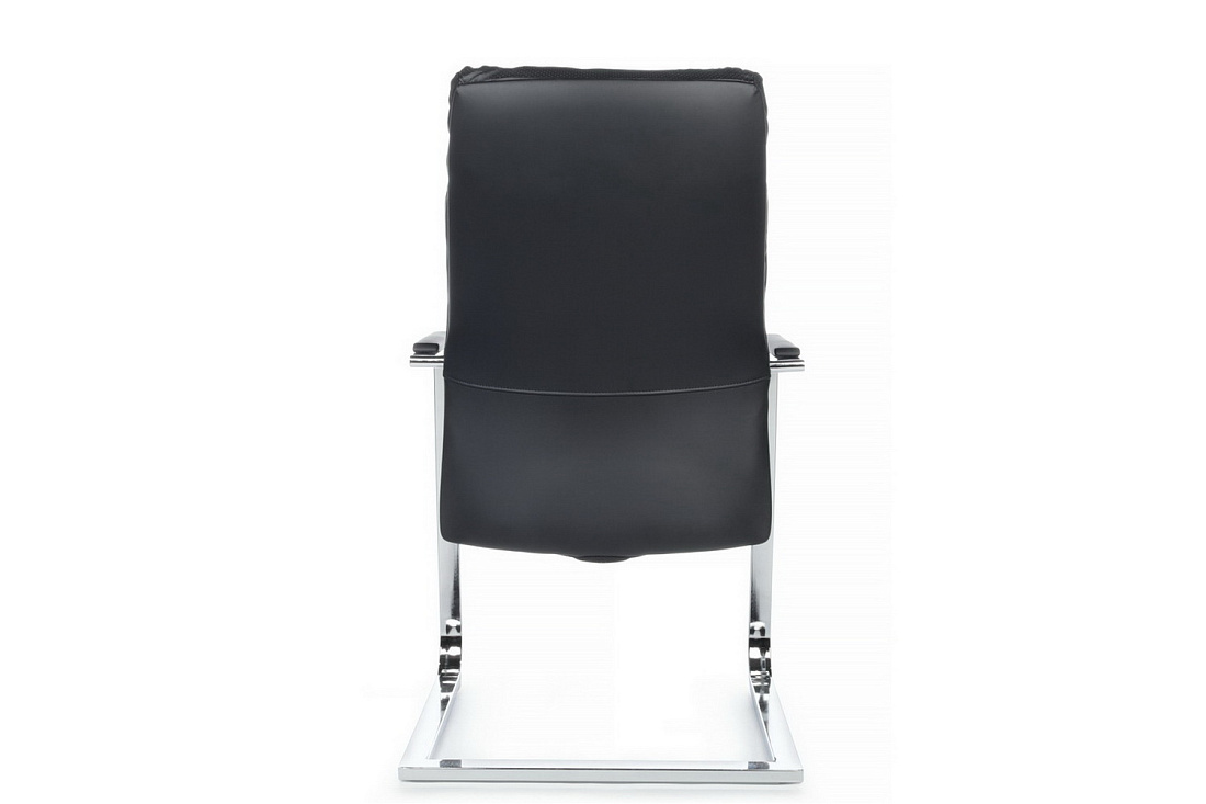 конференц-кресло rv chair leon-sf d916 чёрная экокожа фото