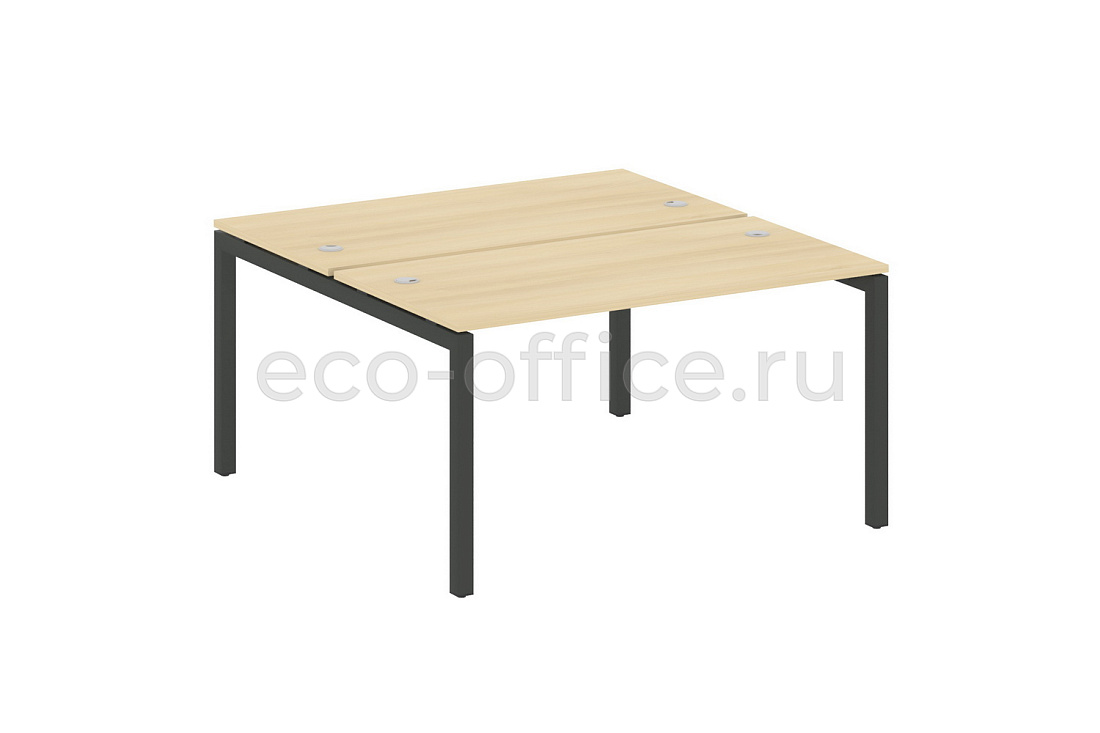 Рабочая станция METAL SYSTEM QUATTRO 5x5 50БП.РАС-СП-2.3 Акация Лорка / Антрацит металл купить в Москве