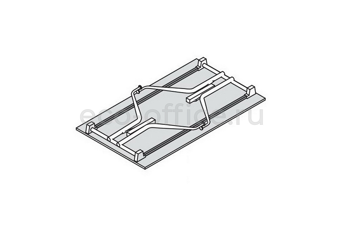 Стол со складными ножками 140х80 см PIEGO 151004 Stone grey / Chromed  стоимость