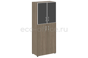 Шкаф высокий широкий YALTA LT.ST-1.7 R black Вяз Благородный фото
