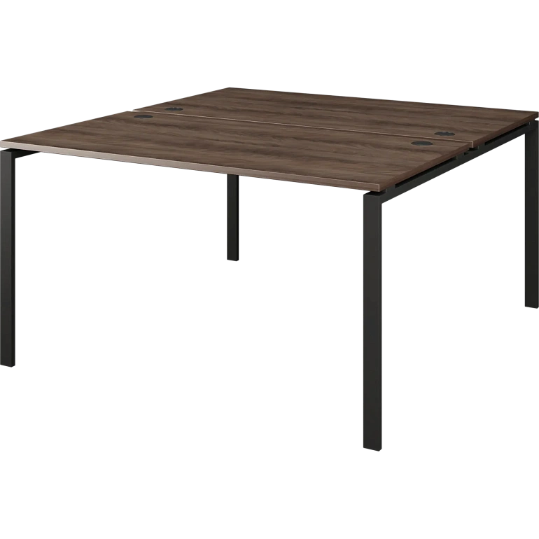 бенч двойной на 2 рабочих места protech амб-003 лагос/антрацит фото