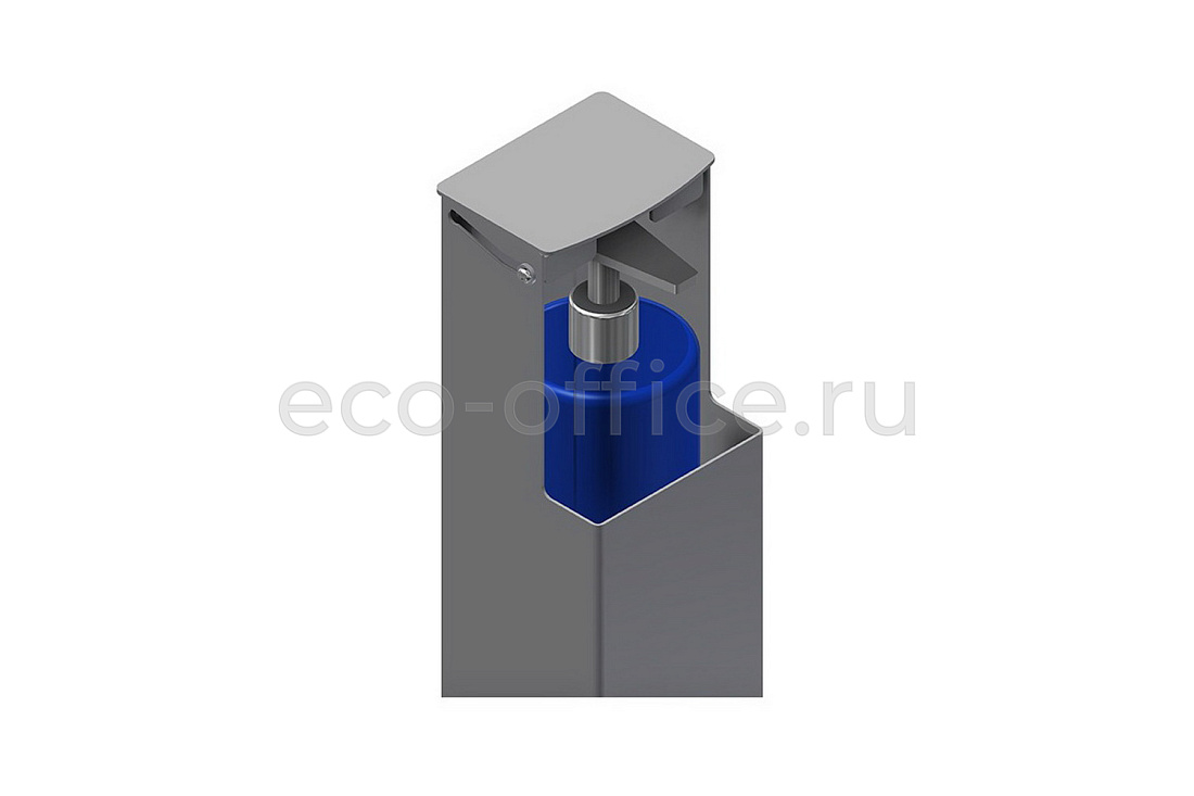 Ножной диспенсер для дезинфицирующих средств ECO-DIS Белый RAL 9003  стоимость