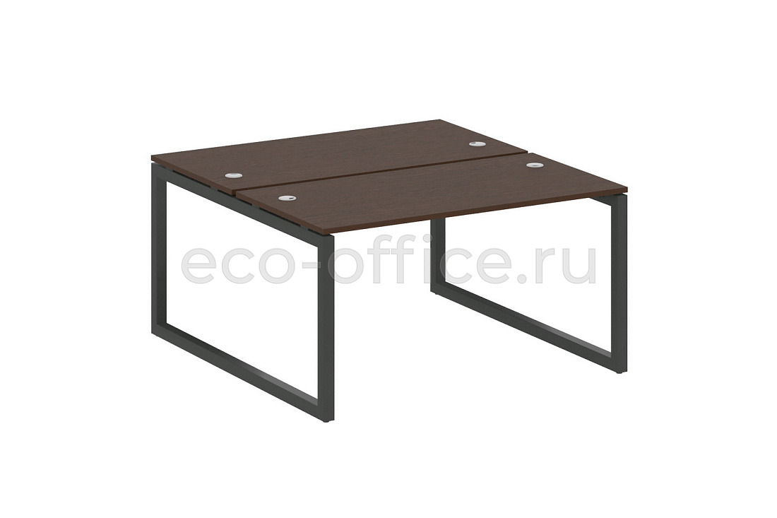 Рабочая станция METAL SYSTEM QUATTRO 5x5 50БО.РАС-СП-2.3 Венге Цаво / Антрацит металл  стоимость