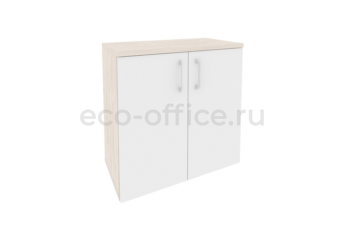 Шкаф низкий широкий ONIX O.ST-3.1 Денвер Светлый / Белый Бриллиант купить в Москве