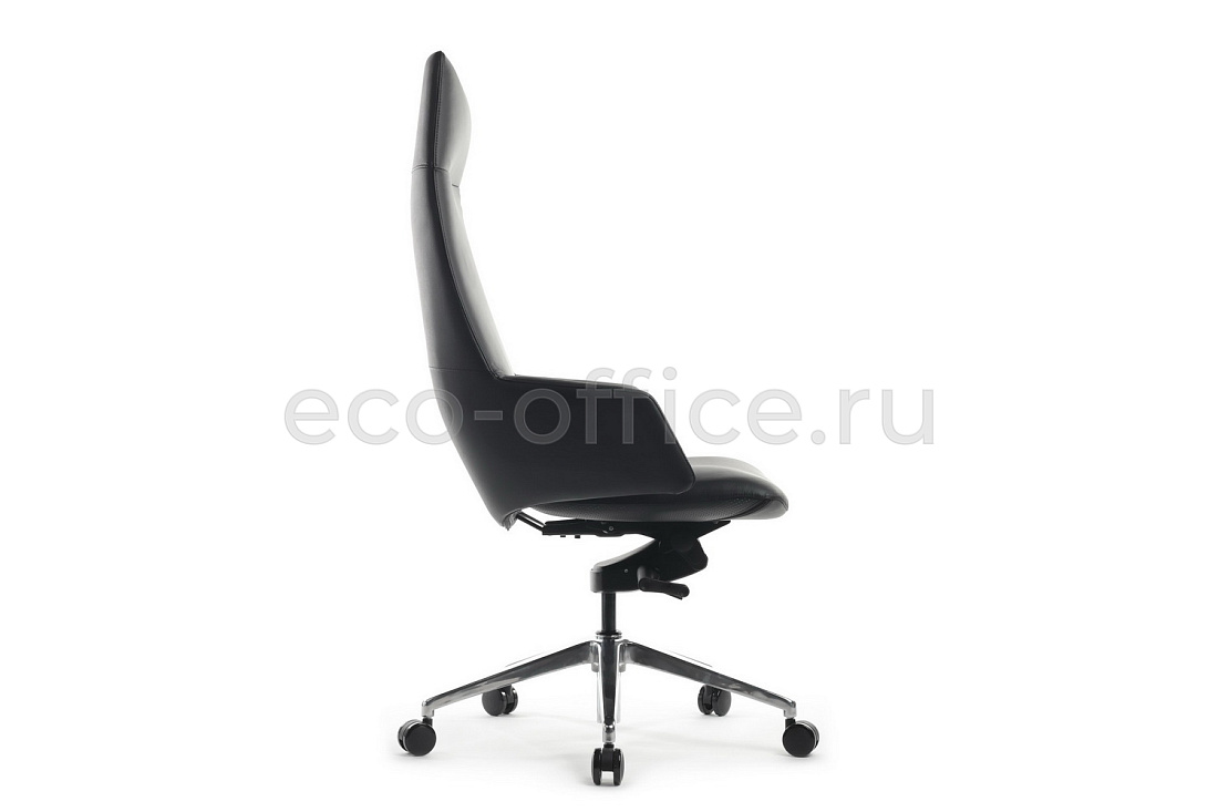 Кресло руководителя RV Design SPELL A1719 Чёрная кожа  стоимость