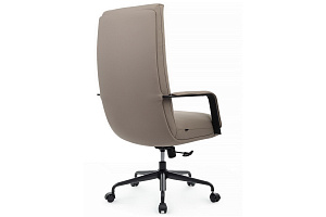 Кресло руководителя RV Chair OTTO CM-P001AS Бежевая экокожа фото