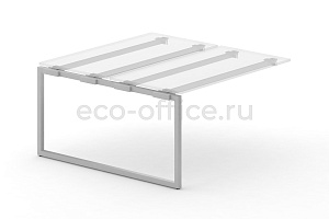 Металлокаркас на O-образной опоре 40x40 для наборного элемента 1000*1475 Серый металл фото