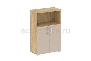 Шкаф средний широкий SHIFT SK.ST-2.1 Тиквуд Светлый / Капучино фото