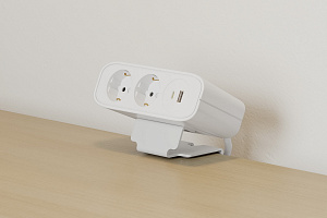 Розеточный блок tECOnik OME021P-WH Белый фото