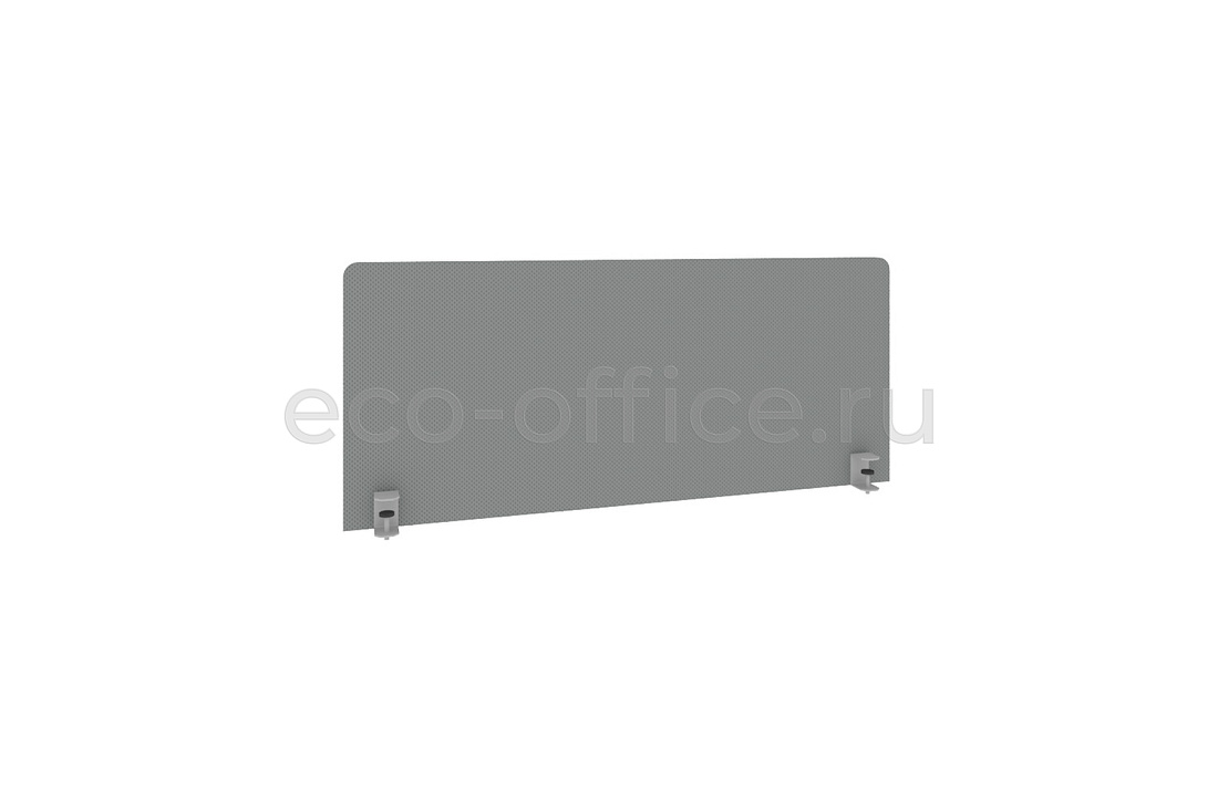 Экран тканевый для стола L1200 METAL SYSTEM STYLE Б.ТЭКР-2 Серая сетчатая ткань TW02 купить в Москве