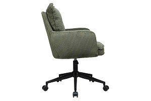 Кресло ECO-CHAIR ALEN 9-237 Зелёный вельветовый велюр фото
