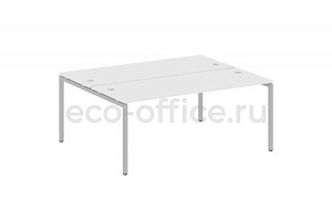 Рабочая станция METAL SYSTEM QUATTRO 4x4 40БП.РАС-СП-2.5 Белый / Серый металл фото