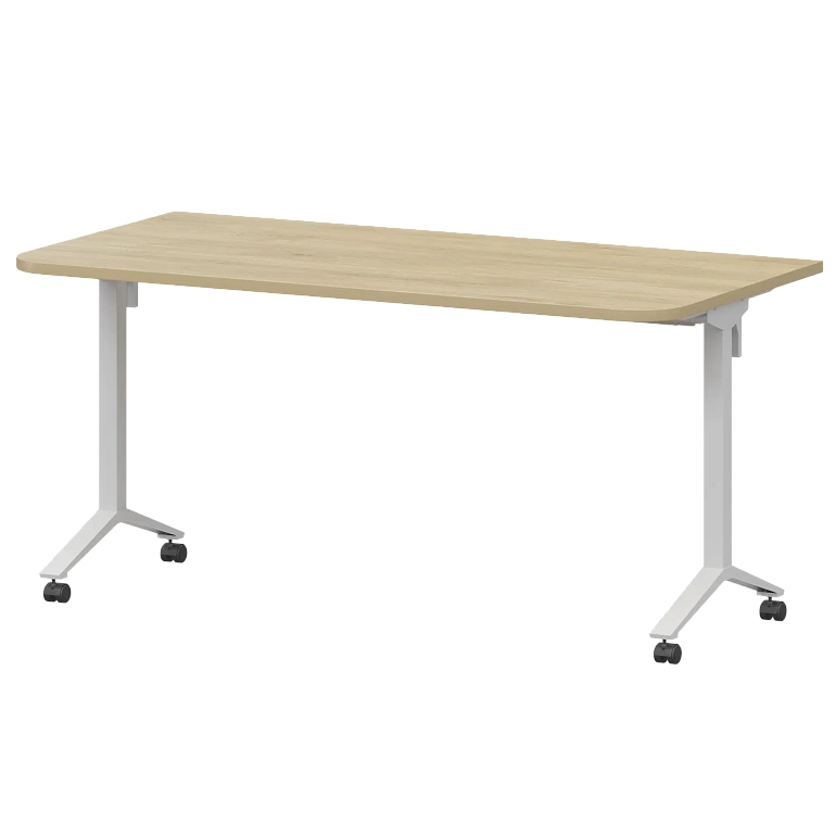 стол мобильный складной радиусный protech мб25-140.70р баттл рок/белый фото